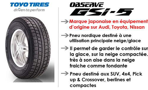 195/65R15 91Q TOYO OBSERVE GSi5    